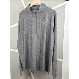 The Country Club Brookline 122nd US Open Golf Straight Down ¼ Zip Mens 2XL Grey